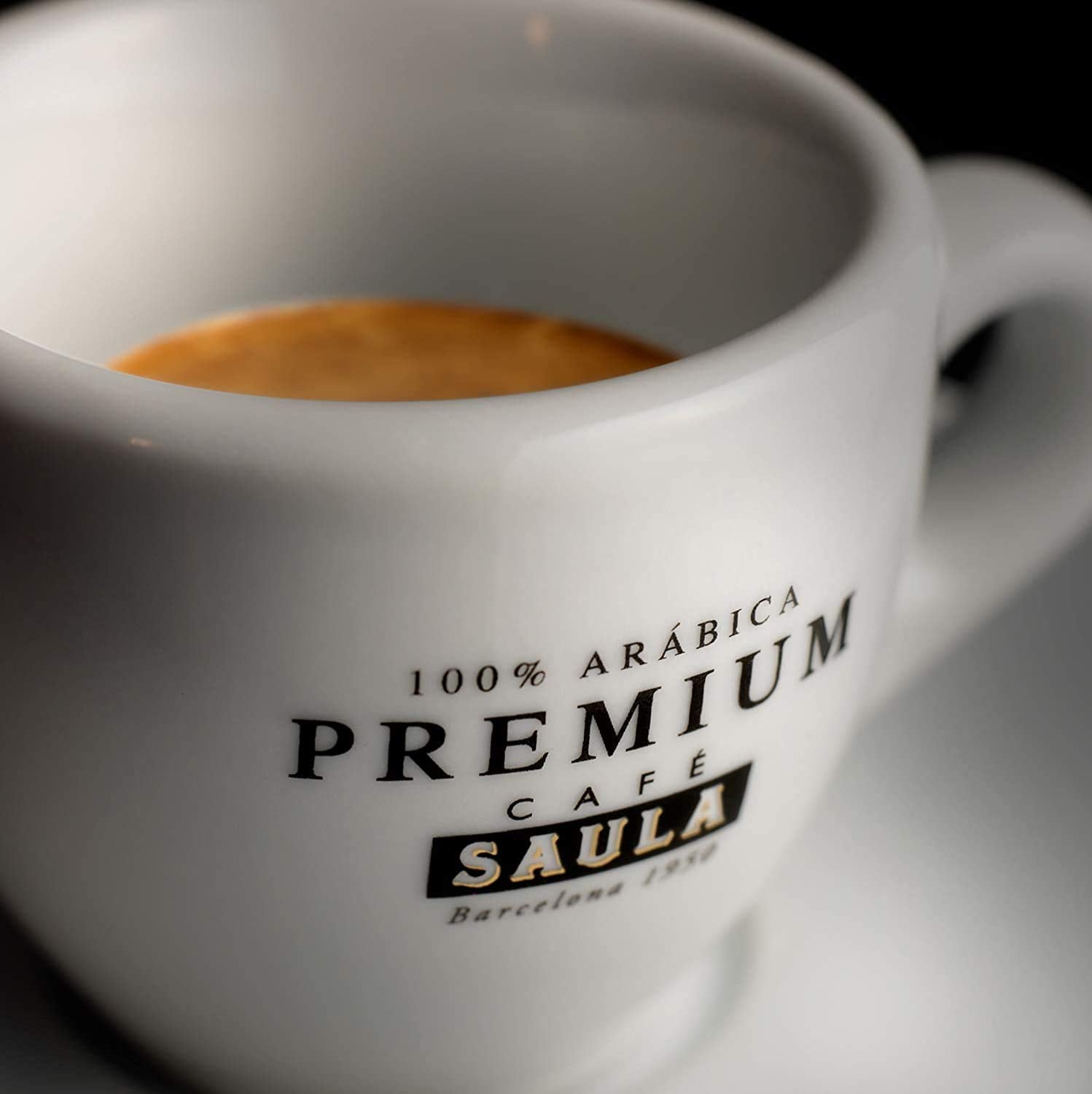 Saula premium koffiebonen, verpakking van 2 dozen x 500 g. 100% biologische Arabica