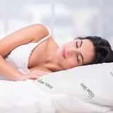 Mister Sandman Ergonomisch kussen 40X80, nekkussen met Aloë Vera kussensloop, Visco kussen Perfect voor buikslapers, rugslapers en zijslapers, kussen van traagschuim Cervicale orthopedische kussens Naty Shop