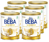 BEBA SUPREME 2 Opvolgmelk na 6 maanden, alleen lactose, palmolievrij, verpakking van 6 (6 x 800g) Naty Shop