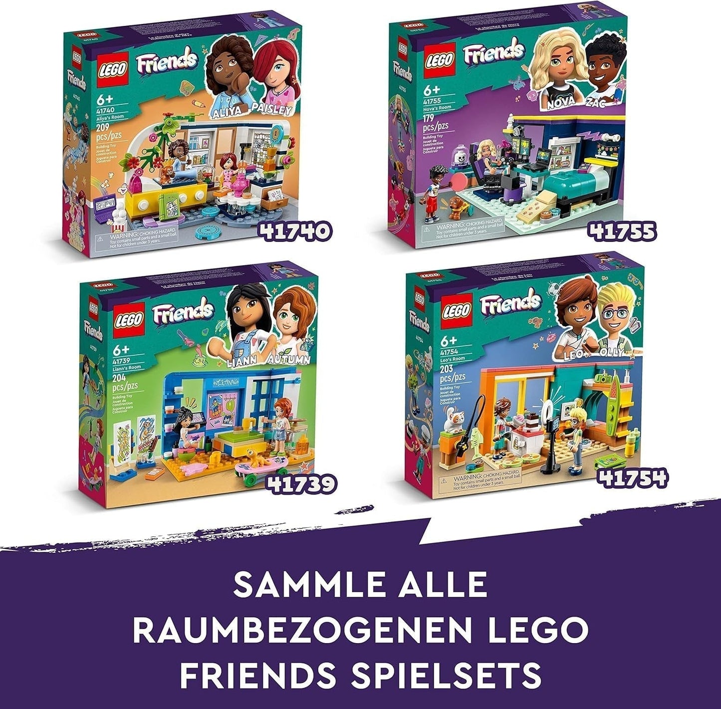 LEGO 41739 Friends Liann's kamer, minispeelgoed met kunstthema, kleine collectie cadeau met minipoppen van Liann, herfst en huisdier 2023-serie Bouwsets Bekijk de LEGO-Store