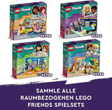LEGO 41739 Friends Liann's kamer, minispeelgoed met kunstthema, kleine collectie cadeau met minipoppen van Liann, herfst en huisdier 2023-serie Bouwsets Bekijk de LEGO-Store
