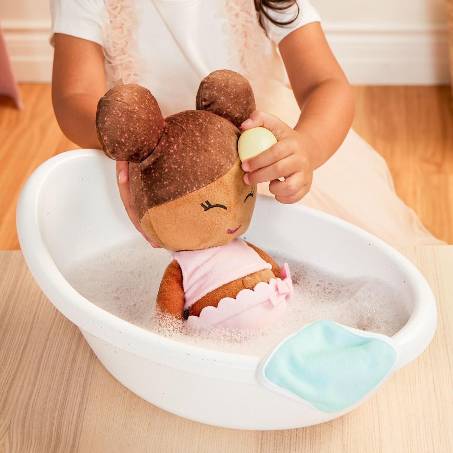 LullaBy – Poppenbad – Badset – Badspeelgoed – Poppenaccessoires – Realistisch waterspel – Kinderen vanaf 2 jaar