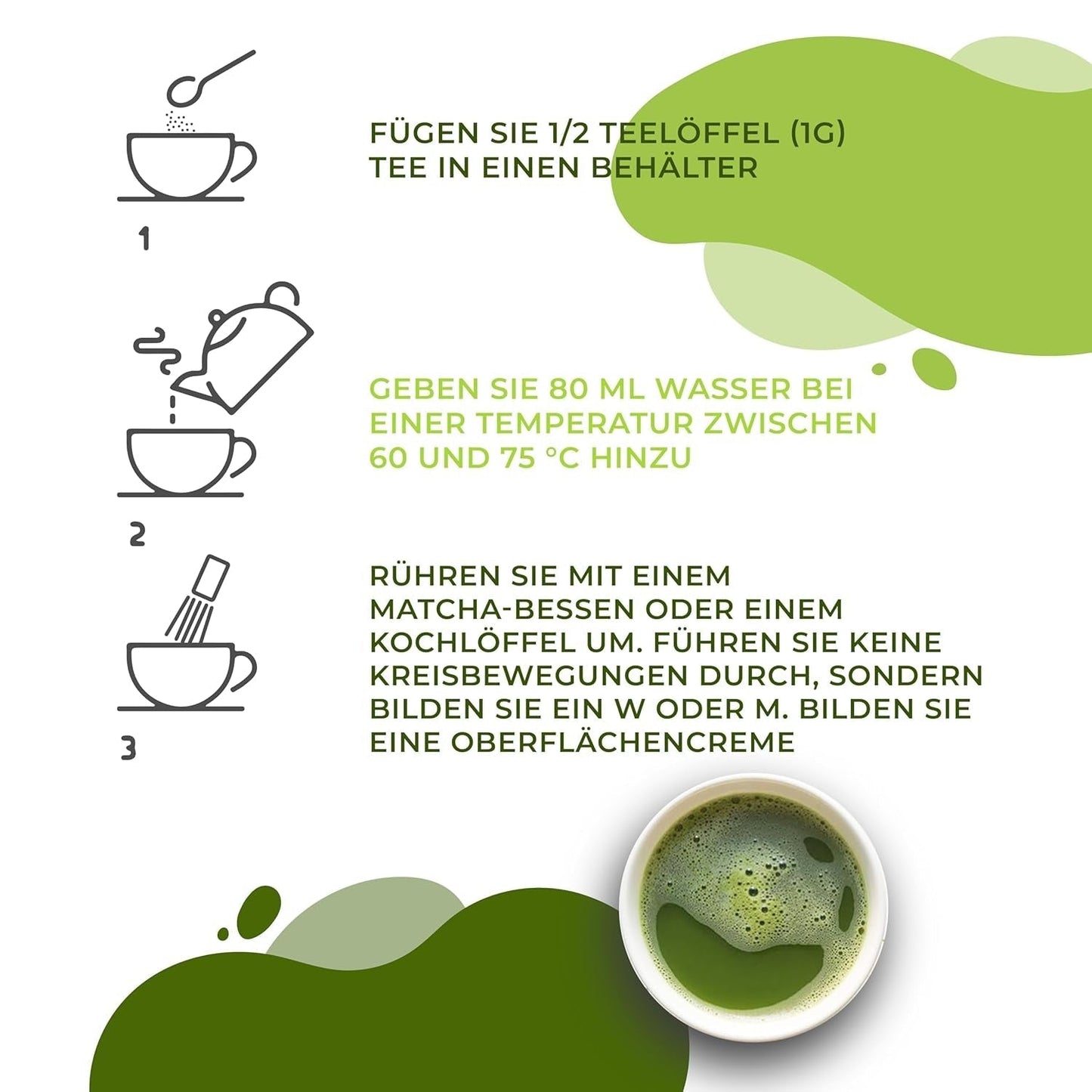 Japanse Matcha thee, premium kwaliteit, poeder. 100% natuurlijk. Groene thee reducer, krachtige ontgifter en antioxidant. Puur gekweekte matcha - Herkomst: Japan (100 g)