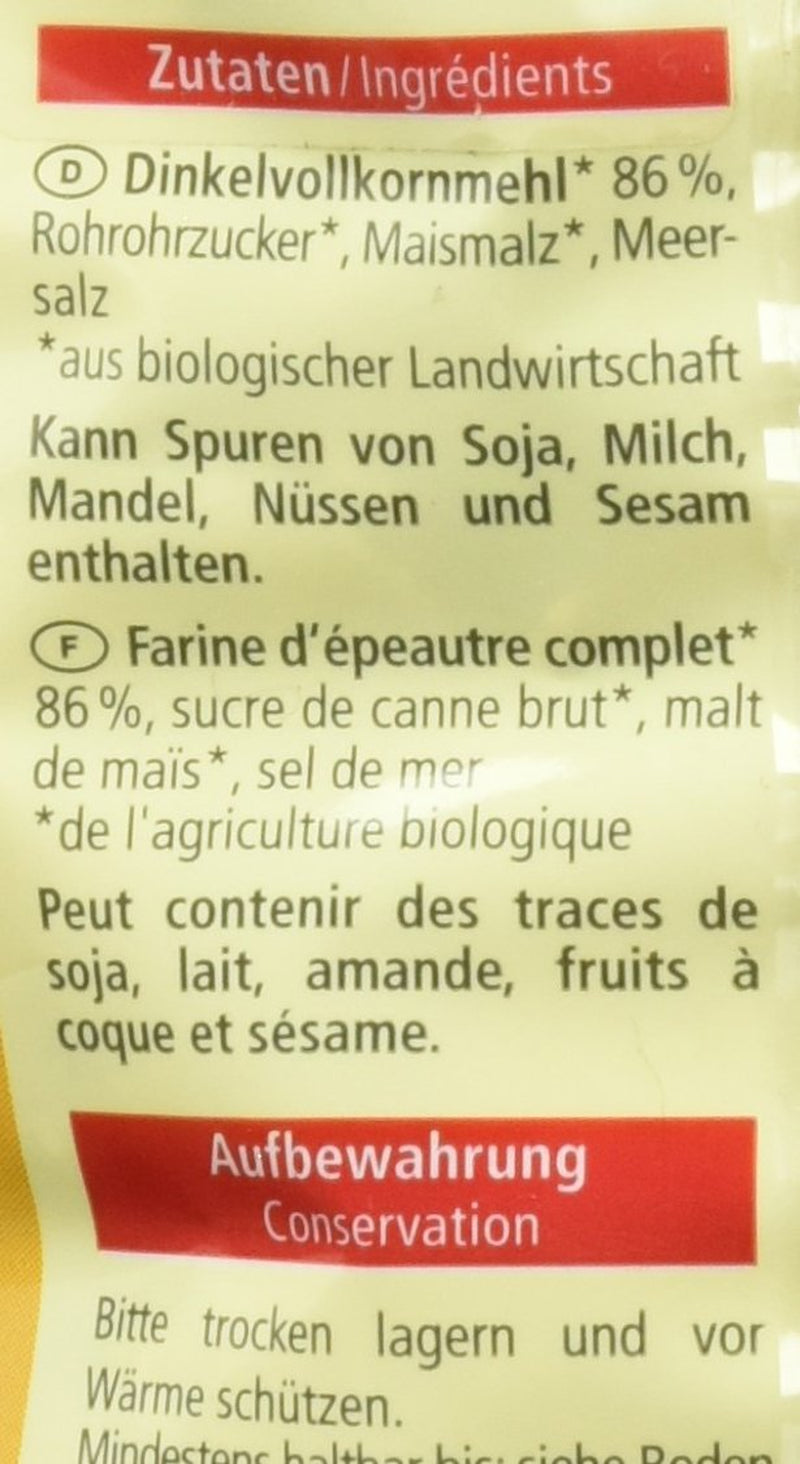 Bio Dinkel-Flakes, 200G Granen Naty Shop