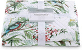 Ameliahome Sprei Sprei 260X280 Cm Dubbelzijdig Onderhoudsvriendelijk Quilten Plantpatroon Vogelpatroon Veelkleurig Kingfisher Bedden en Dekens Besuche den AmeliaHome-Store
