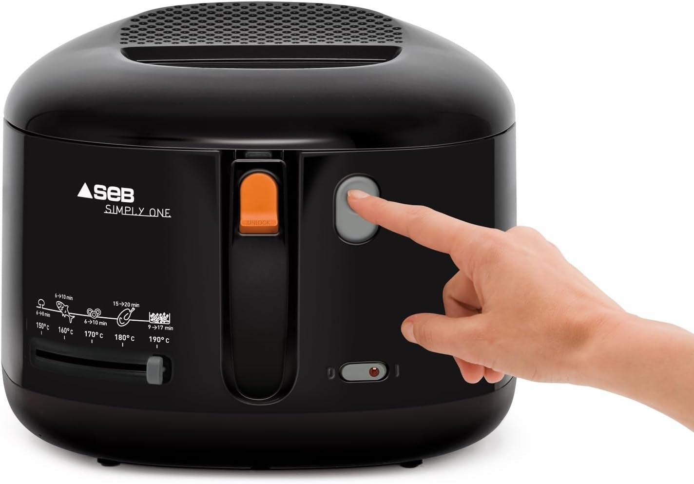 Tefal Simply One Elektrische Friteuse, XL capaciteit voor frites tot 1,2 kg, exclusief wandkoelsysteem Apparaten Naty Shop