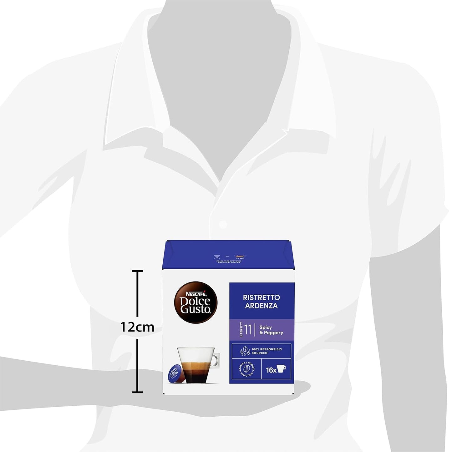 NESCAFÉ DOLCE GUSTO Espresso Ardenza Kaffeekapseln 3er-pakket (3 x 16 Kapseln)