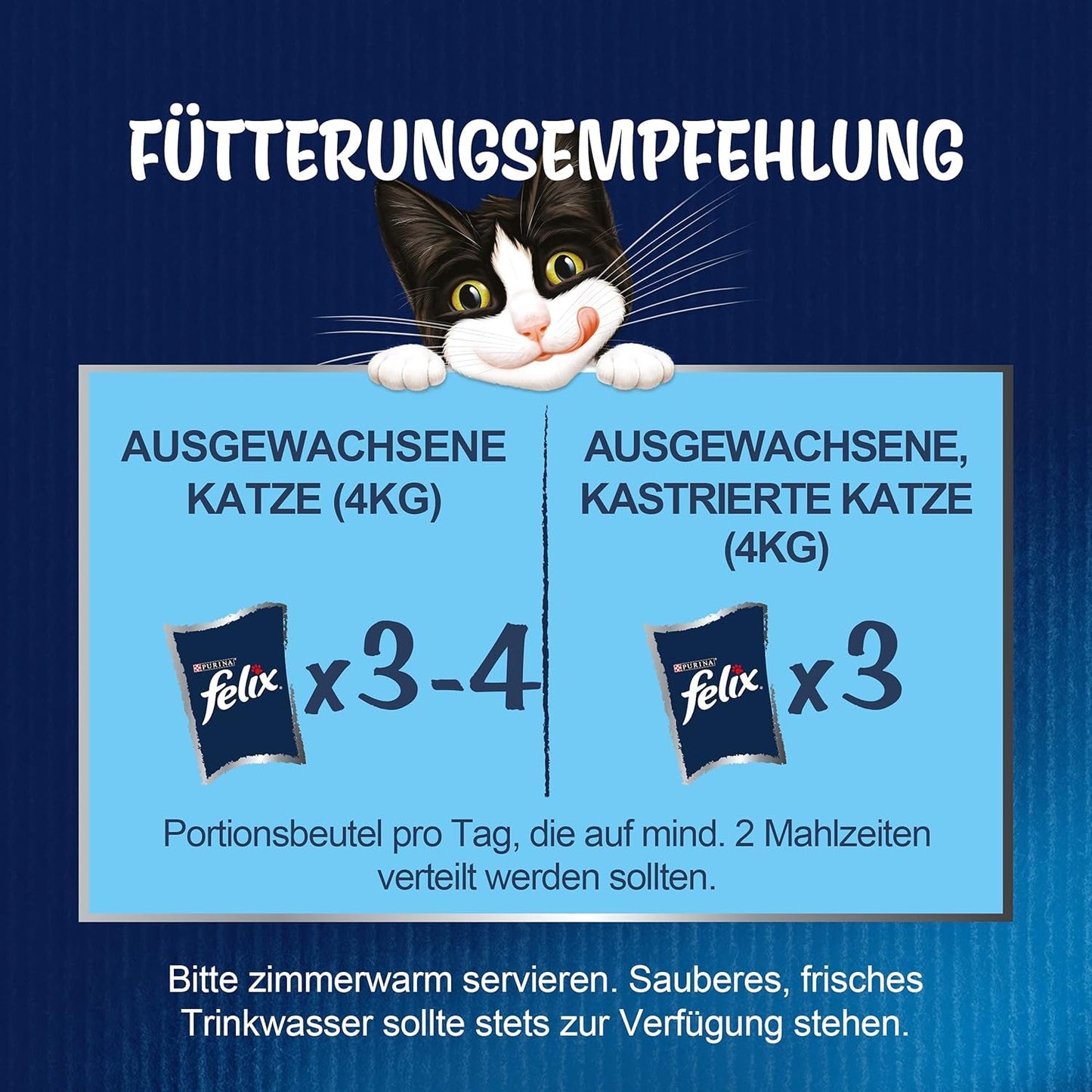 Felix Sensations Sauzen Nat kattenvoer, diverse vismix, verpakking van 6 (6 x 12 zakjes van elk 85 g)
