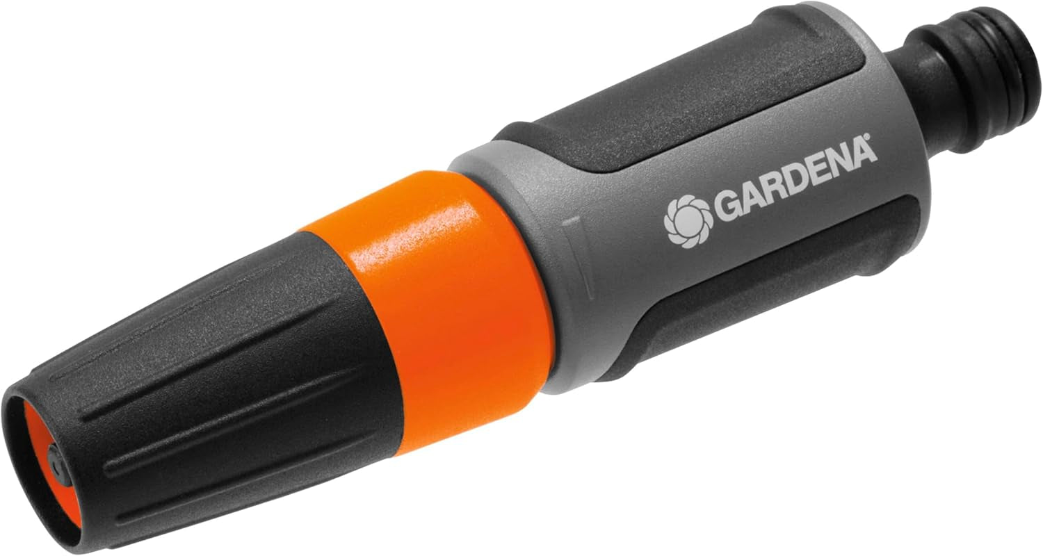 Gardena Sproeiset voor 13 mm (1/2 inch) en 15 mm (5/8 inch) slangen: Reinigingssproeiset met Aquastop voor snel wisselen van aansluiting (18288-20)
