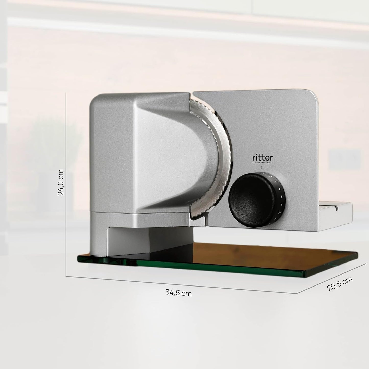 Ritter Sono 2 multifunctionele elektrische snijmachine Rasnite en Snijmachines Naty Shop
