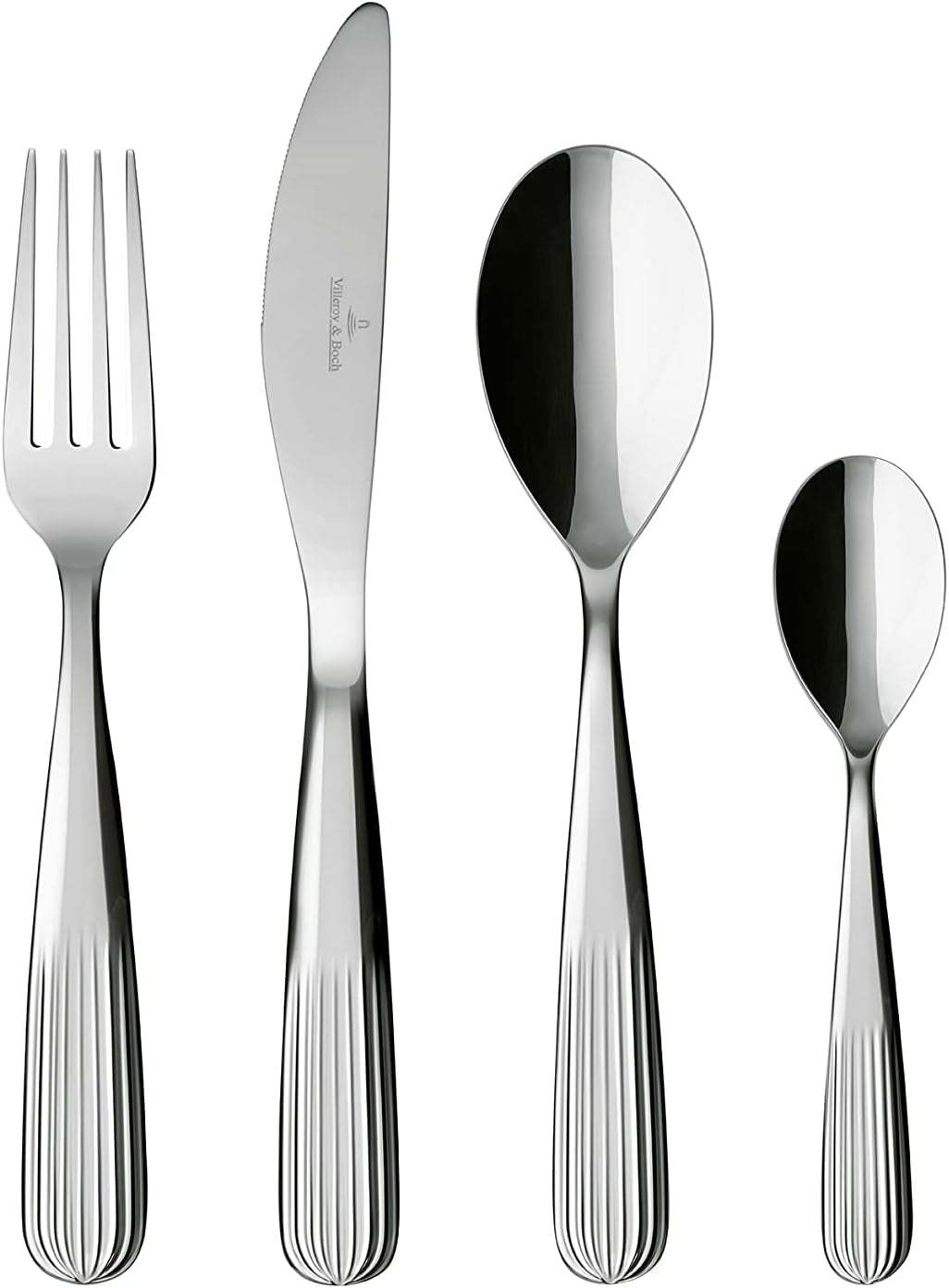 Villeroy & Boch - Rose Garden bestekset 24-delig, RVS Kitchen Naty Shop
