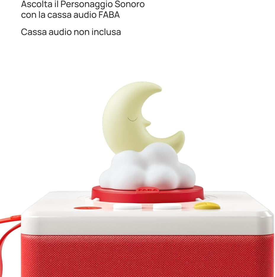 Geluidsfiguur - verhaaltjes voor het slapengaan - geluidsverhalen en sprookjes - speelgoed met educatieve inhoud, jongens en meisjes 3-5 jaar, Italiaanse versie Bebe Toys Naty Shop