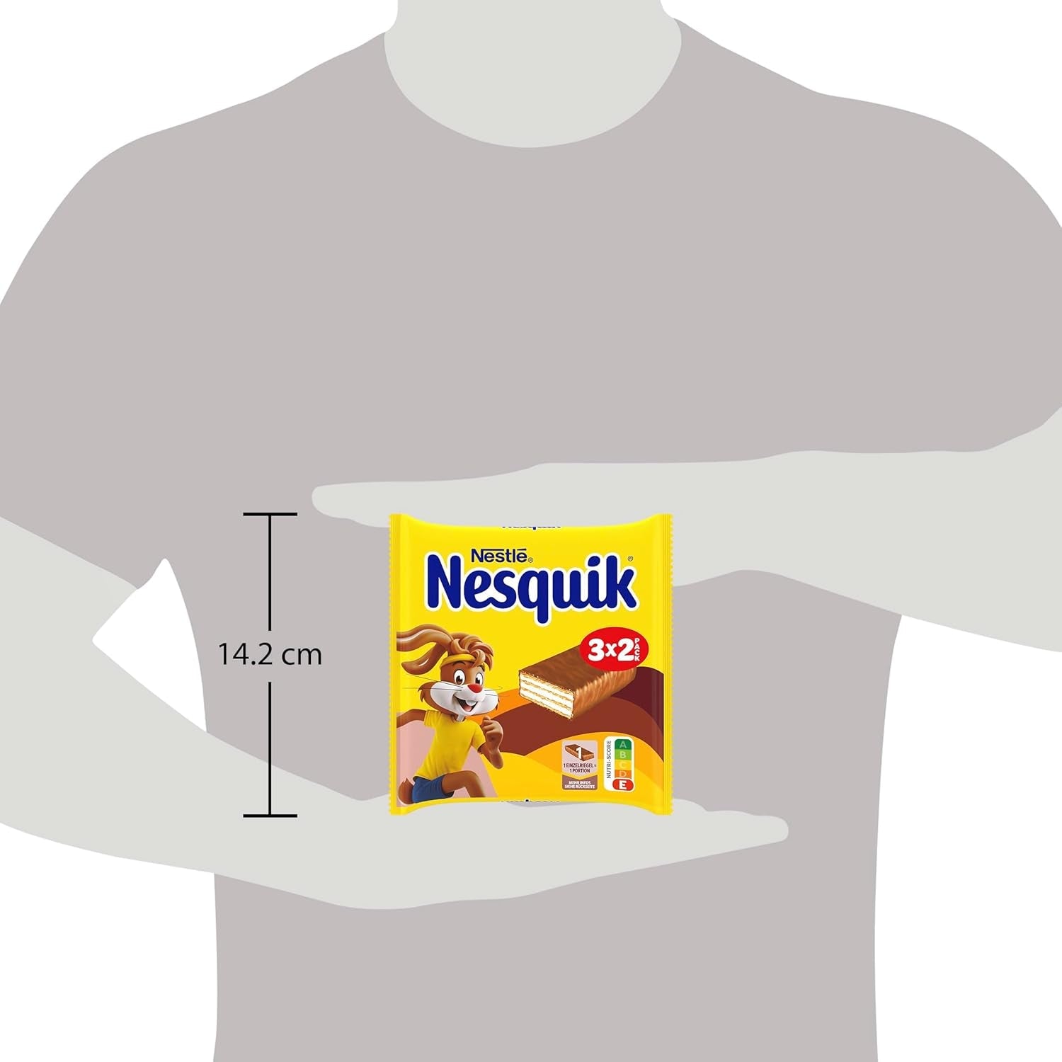 Nestlé Crunchy Wafel Heerlijke Melkchocolade Wafelreep Multi Pack 1 Pak (3x26g Elk)