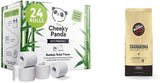Shop Bulk Cheeky Panda Bamboe Toiletrollen en Pampers Harmony Aqua Baby Natte Doekjes Doos, 720 Doekjes (15 x 48), Zachte Huidbescherming met 99% Water