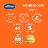 Silentnight Warm And Cosy Dekbed - 15 Tog - eenpersoonsbed 135 X 200Cm Dekbedden en dekbedden Naty Shop