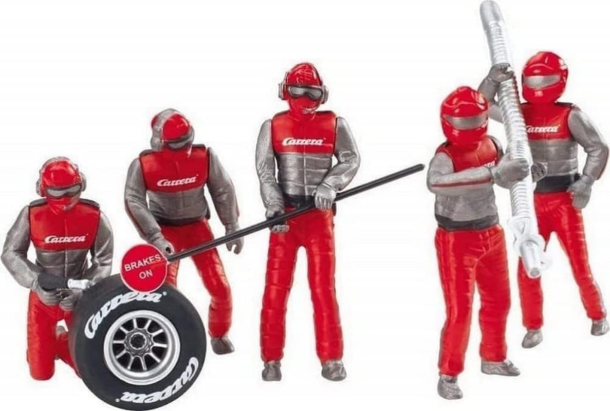 Carrera - 20021131 - Carrera 20021131 Figurenset Monteur Red Crew Actiefiguren Naty Shop Standaardtitel