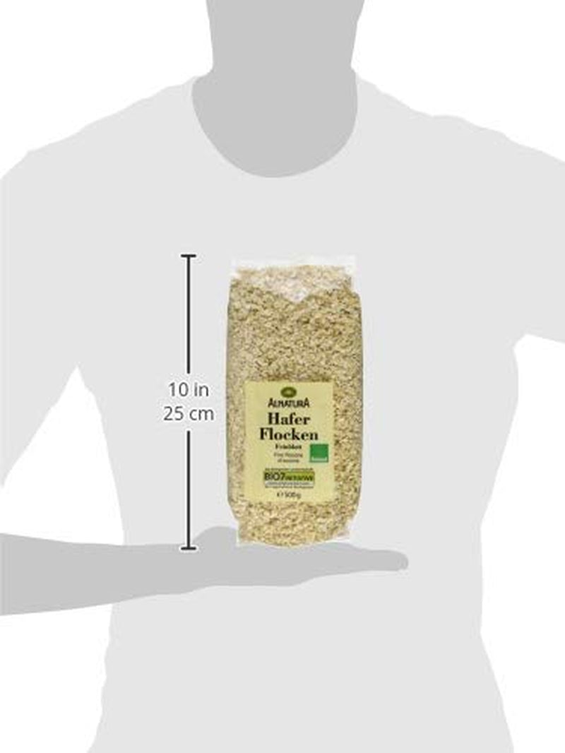 Biologische havermout, kleine vlokken, 500g (1 pakje)