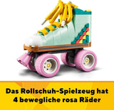 LEGO Creator 3In1 rolschaatsspeelgoed voor meisjes en jongens met miniskateboard en boombox, retro slaapkamerdecoratie, verjaardagscadeau voor 8 jaar oud 31148 Bouwsets