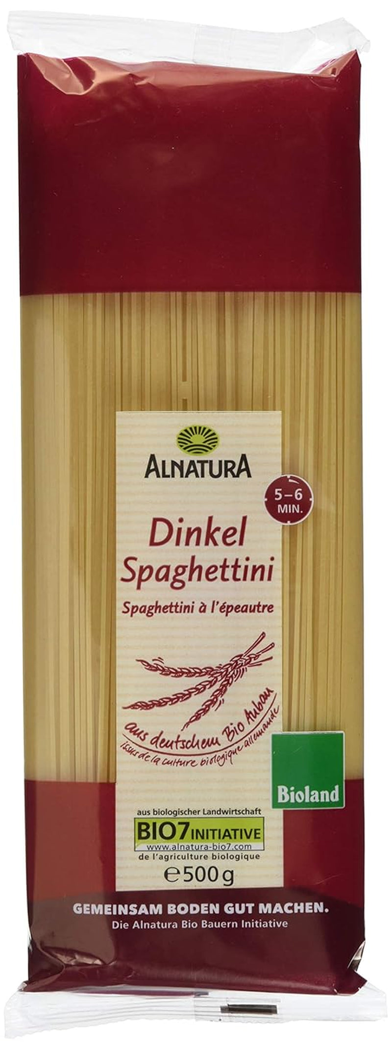 Biologische speltspaghetti, 500g