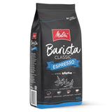 Melitta Barista Classic Espresso, hele koffiebonen 1kg, malen, koffiebonen voor automatische espressomachines, sterke branding, intensiteit 5 (pak van 2)