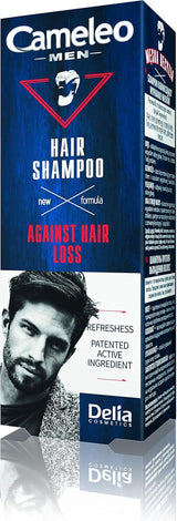 Cameleo Men - Haarwas voor mannen tegen haaruitval, 150ml Haarverzorging Naty Shop Haarshampoo voor mannen tegen haaruitval