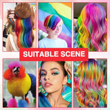 5 kleuren Tijdelijke haarverf voor kinderen Wasbare kleur Mascara Haarkrijt Salon Haarverf Naty Shop