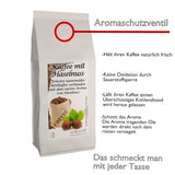 Koffie met aromatische hazelnoten, 3 hele bonen van 1000 g