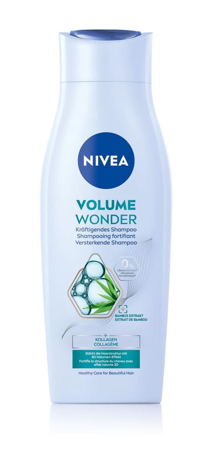 NIVEA Volume Wonder Versterkende shampoo, volumeshampoo, 50 ml Douche en bad Naty Shop 400 ml