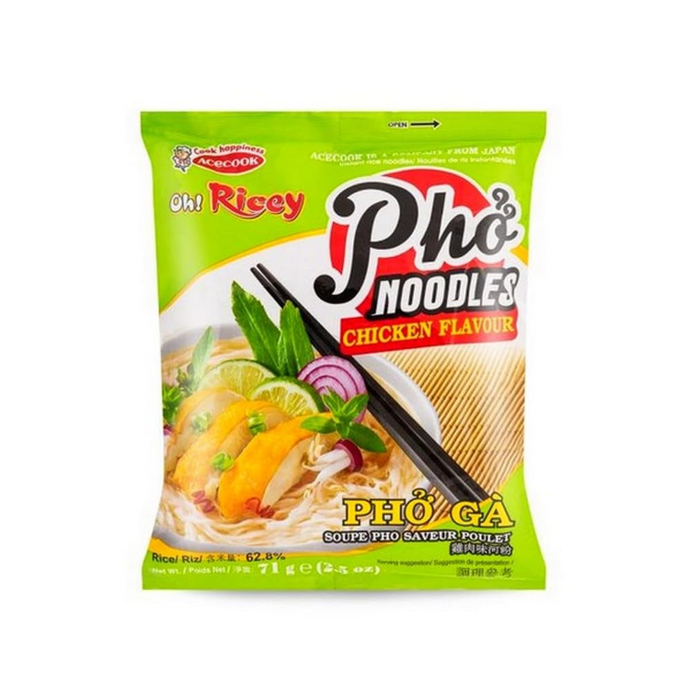 - OF Instantnoedels met kip en rijst - (1 x 71 g)