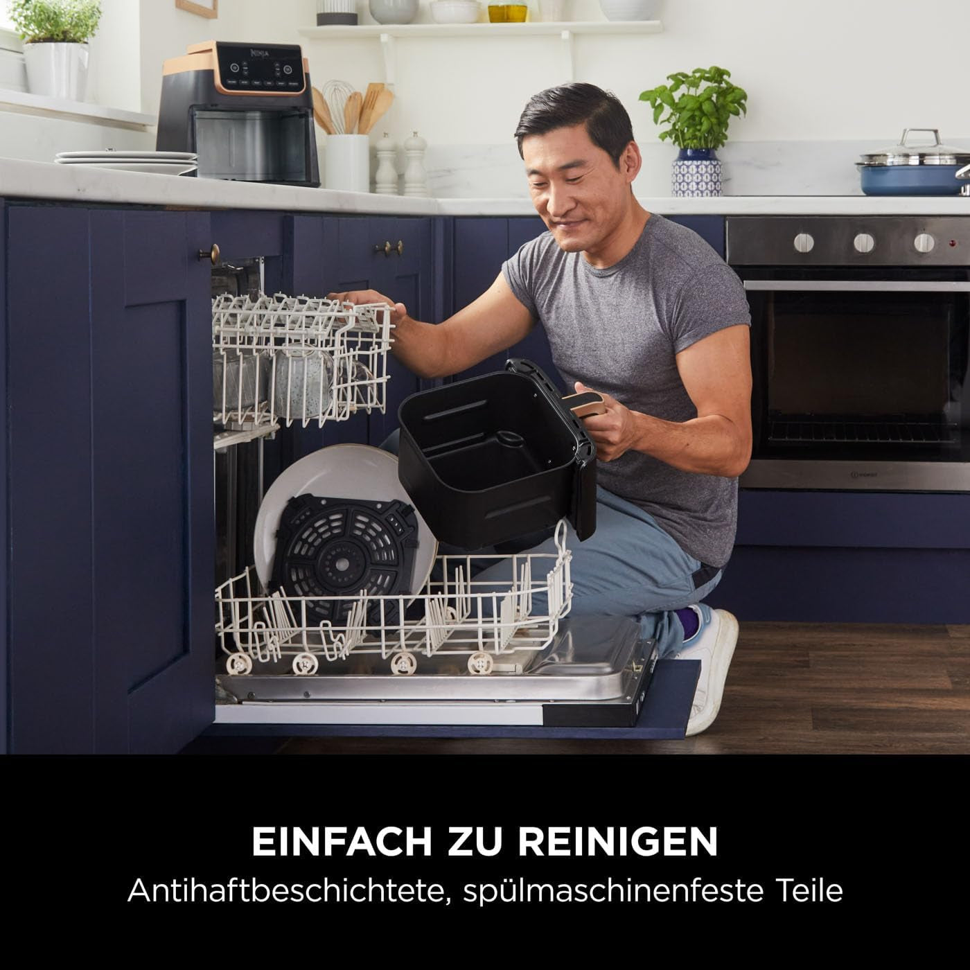 Ninja Airfryer MAX PRO AF180EUCP, 6,2 liter, olievrij Naty Shop Apparaten