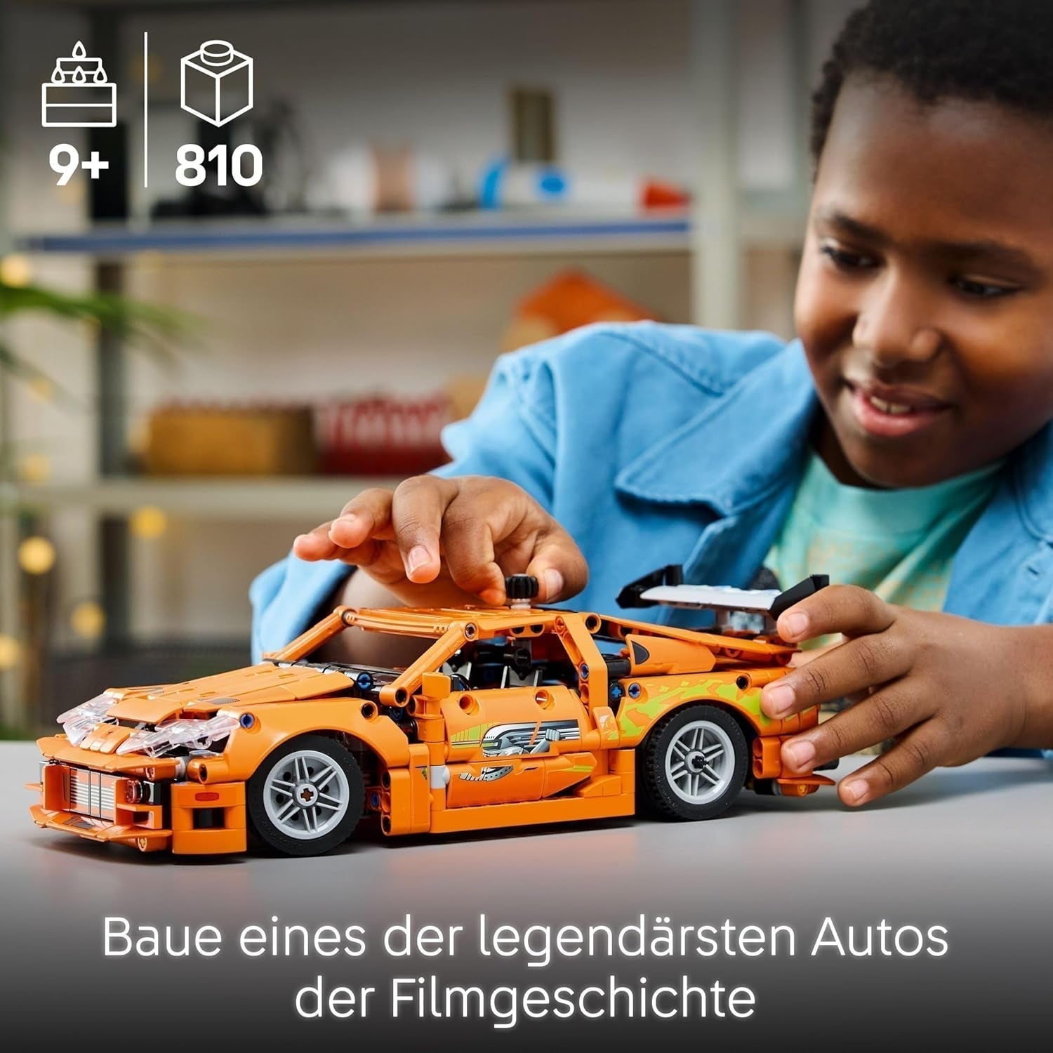 LEGO Technic Fast and Furious Toyota Supra MK4 - Speelgoedauto - Met 6-cilinder motor en openslaande deuren - Modelset voor jongens en meisjes vanaf 9 jaar - Verjaardagscadeau-idee 42204 Bouwsets Beuche den LEGO-Store