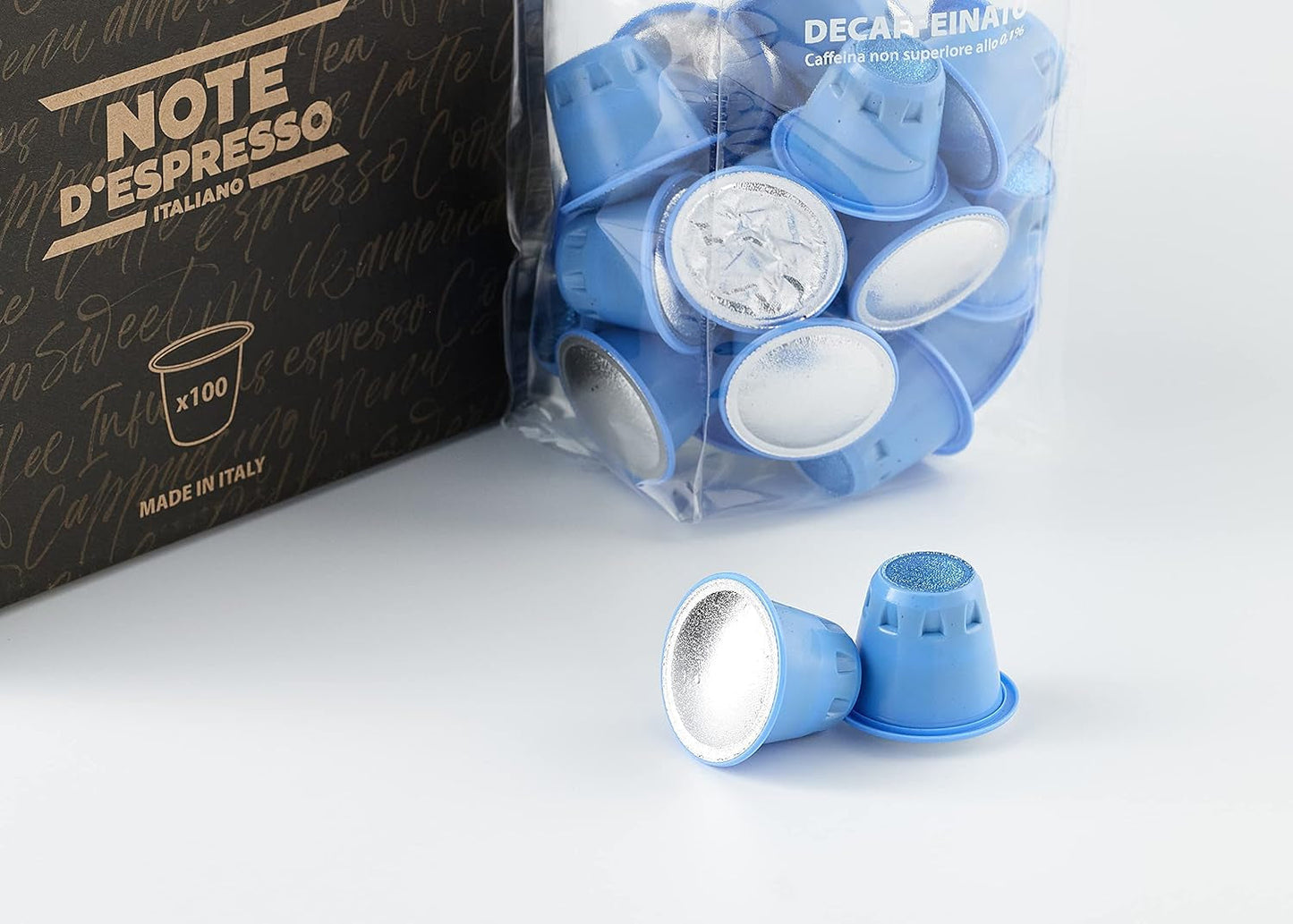 Decaffeinato koffiecapsules Nespresso-compatibel 5,6 g x 100 capsules