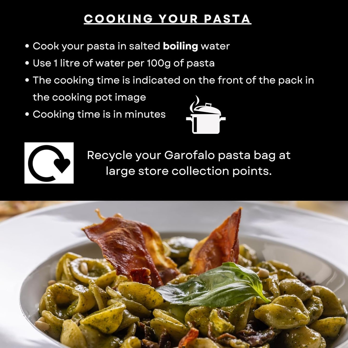 Orecchiette-pasta, 500 g