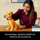 Lego Ç€ Disney Simba, de jonge leeuwenkoning, bouwspeelgoed voor de verzameling met creatieve dierenfiguren, ontspannende activiteit voor volwassenen, cadeau-idee voor vrouwen 43247 Bouwsets Besuche den LEGO-Store