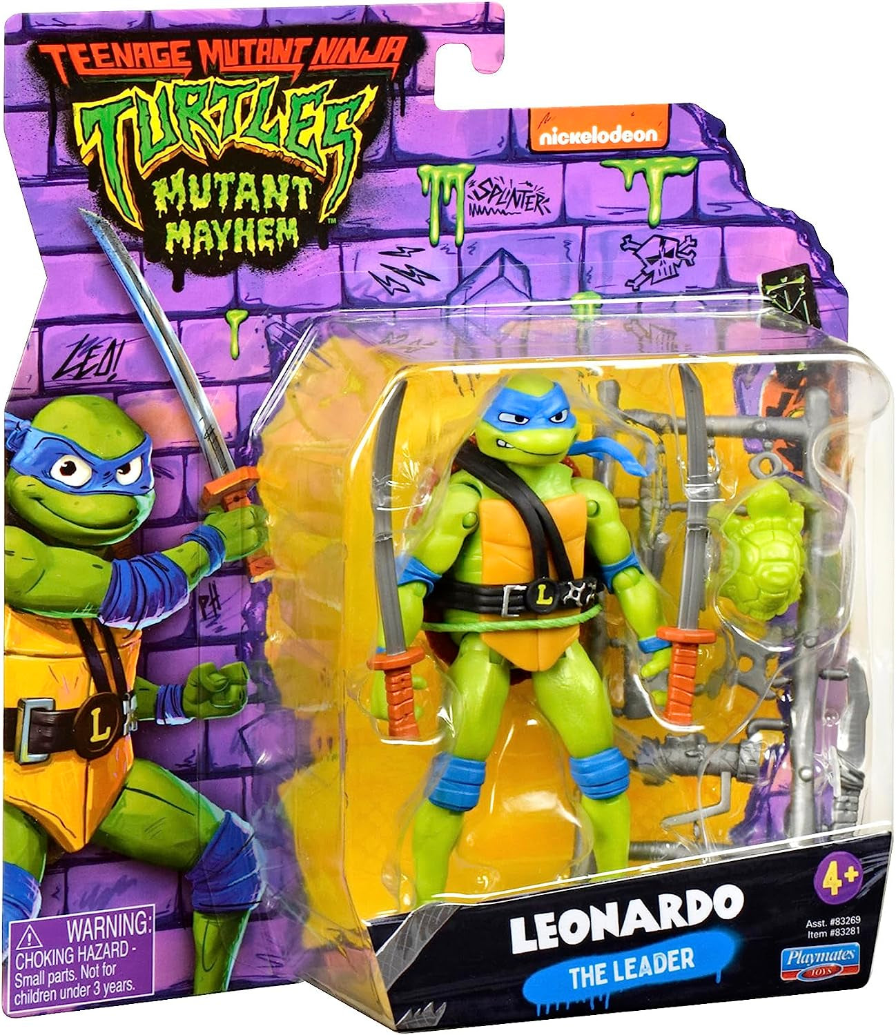 TEENAGE MUTANT NINJA Turtles - Leonardo Basisfiguur Actiefiguren Naty Shop