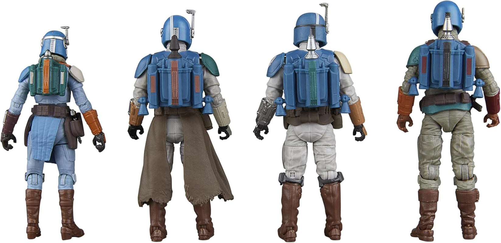 Star Wars Vintage Collection Mandalorian Shriek-Hawk, 4-pack Mandalorian, schaal 9,5 cm actiefiguren Naty Shop