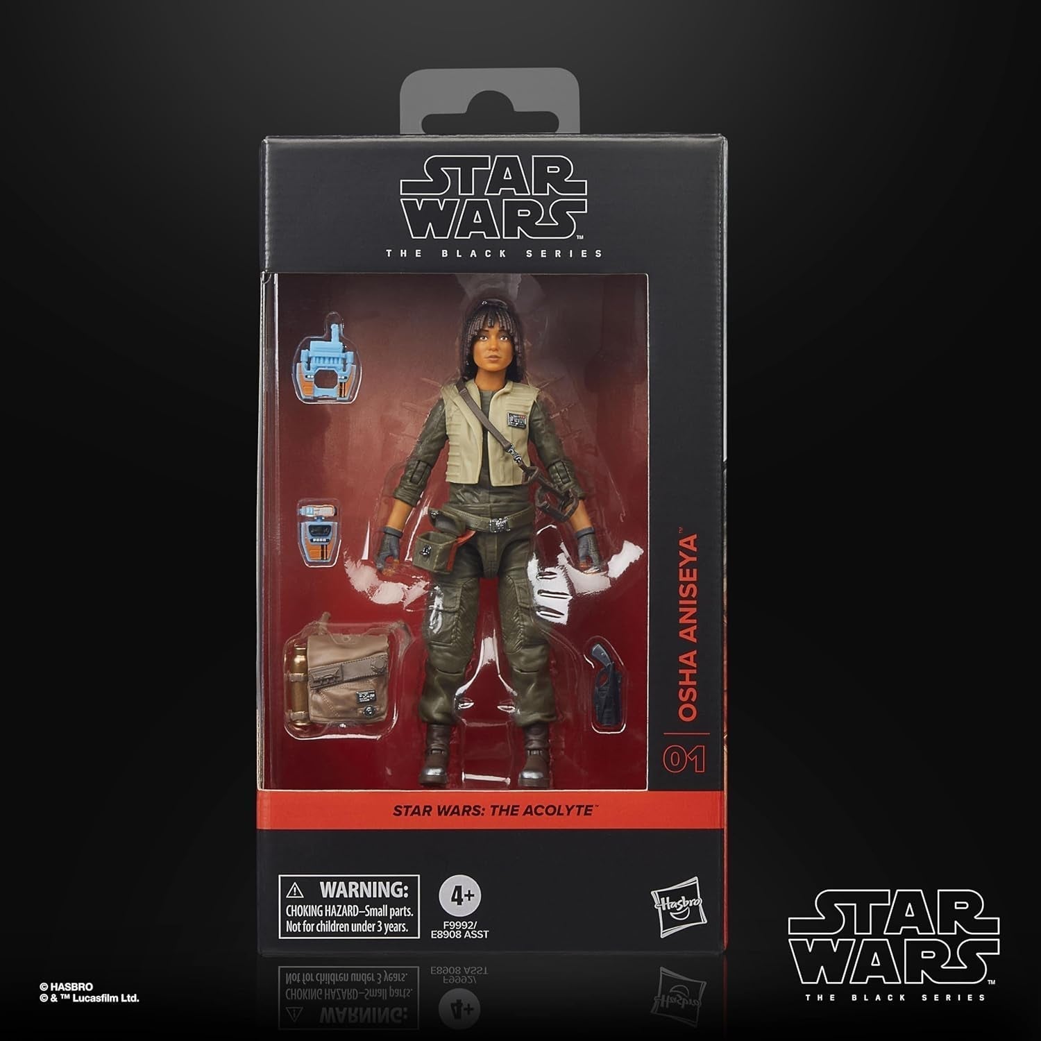 Star Wars Black Series OSHA Aniseya-actiefiguur om handlangers te verzamelen (schaal van 15 cm) Actiefiguren Naty Shop