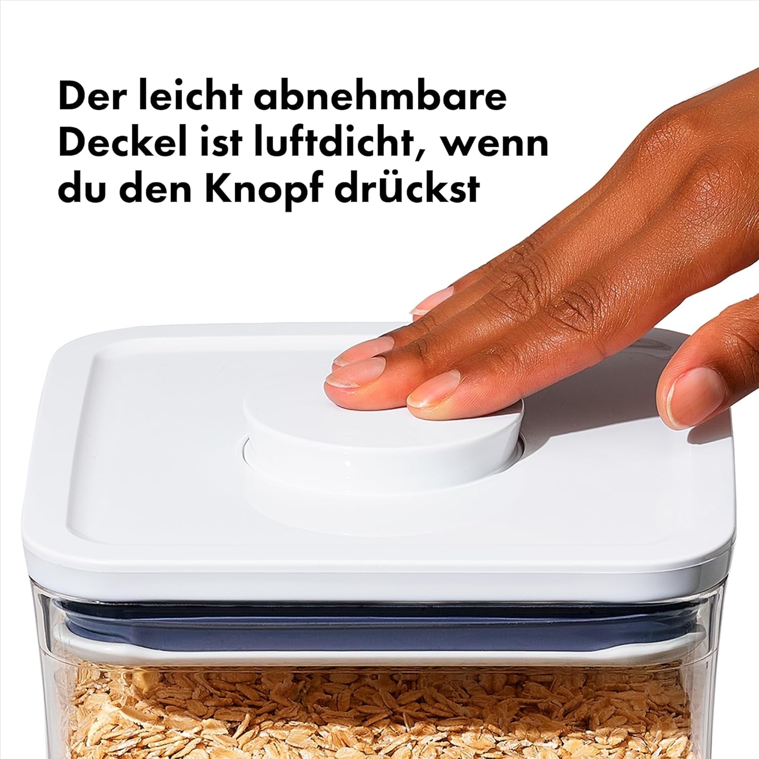 OXO 11236100V1UK Voedselbewaarbak, kunststof, transparant Voedselbewaardozen Naty Shop