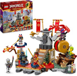 LEGO NINJAGO Toernooi Arena Avontuurspeelgoed voor kinderen 6 minifiguren Ninja speelsetcollectie Bouwset Verjaardagscadeau voor 7 jaar oude jongens en meisjes 71818 Bouwsets Bekijk de LEGO Store Standaardtitel