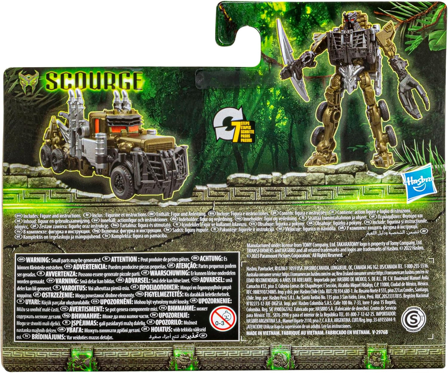 Transformers MV7 BA Battle Changer Scourge Actiefiguren Naty Shop