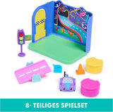 Gabby's Dollhouse Deluxe kamer, Purr-Ific speelkamer, speelkamer met Carlita speelgoedauto, 2 meubelstukken en 2 verrassingsdozen met accessoires, geschikt voor kinderen vanaf 3 jaar Naty Shop poppenhuizen