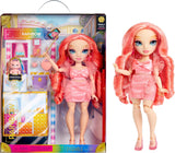Rainbow High Fashion Doll - Pinkly Paige - Roze modepop in mode-outfit - met bril en ruim 10 kleurrijke speelaccessoires - Ideaal voor 4-12 jarigen en verzamelaars