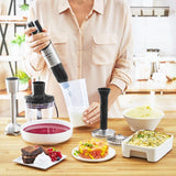 Infinyforce Pro Standmixer 1200W, Hochleistungsklingen, Schnelle Ergebnisse, Ergonomische Geschwindigkeitregelung, Geschwindigkeitregelung, Abnehmbare Spülmaschinenfeste Teile DD95JD10 Keuken Naty Shop
