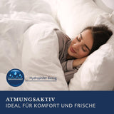 Billerbeck 5452280006 donzen kussen S 03, circa 80 x 80 cm, wit, 1 stuk (1 pak) Naty Shop standaardkussens