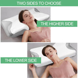 Orthopedisch kussen, nekpijnkussen, traagschuimkussen, orthopedisch nekkussen, orthopedisch slaapkussen, orthopedisch neksteunkussen, anti-snurkkussenonderdelen Cervicale orthopedische kussens Naty Shop