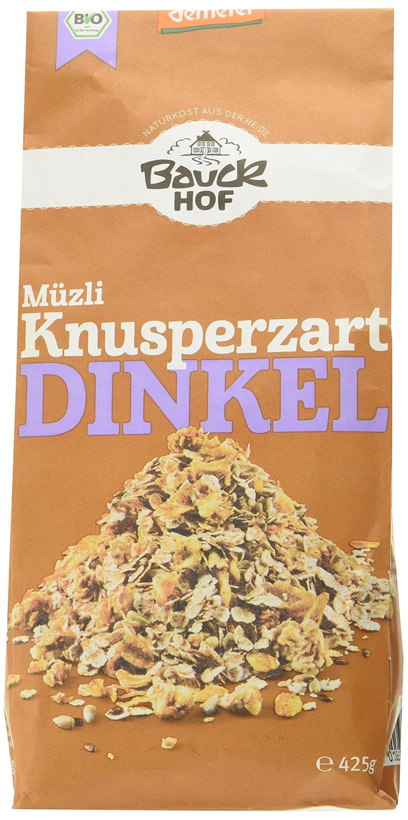 Krokante Hof Speltmuesli (1 x 425 g) Verpakking van 1