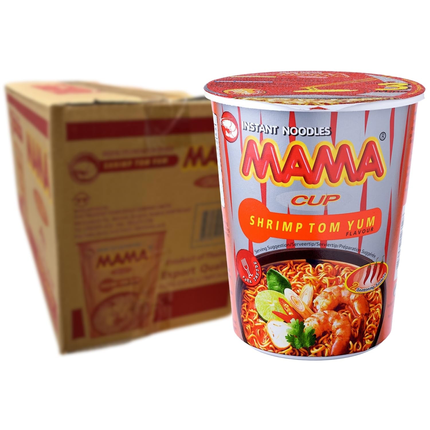 MAMA - Instantnoedels met Kip - Multiple Pack (30 X 55 GR)