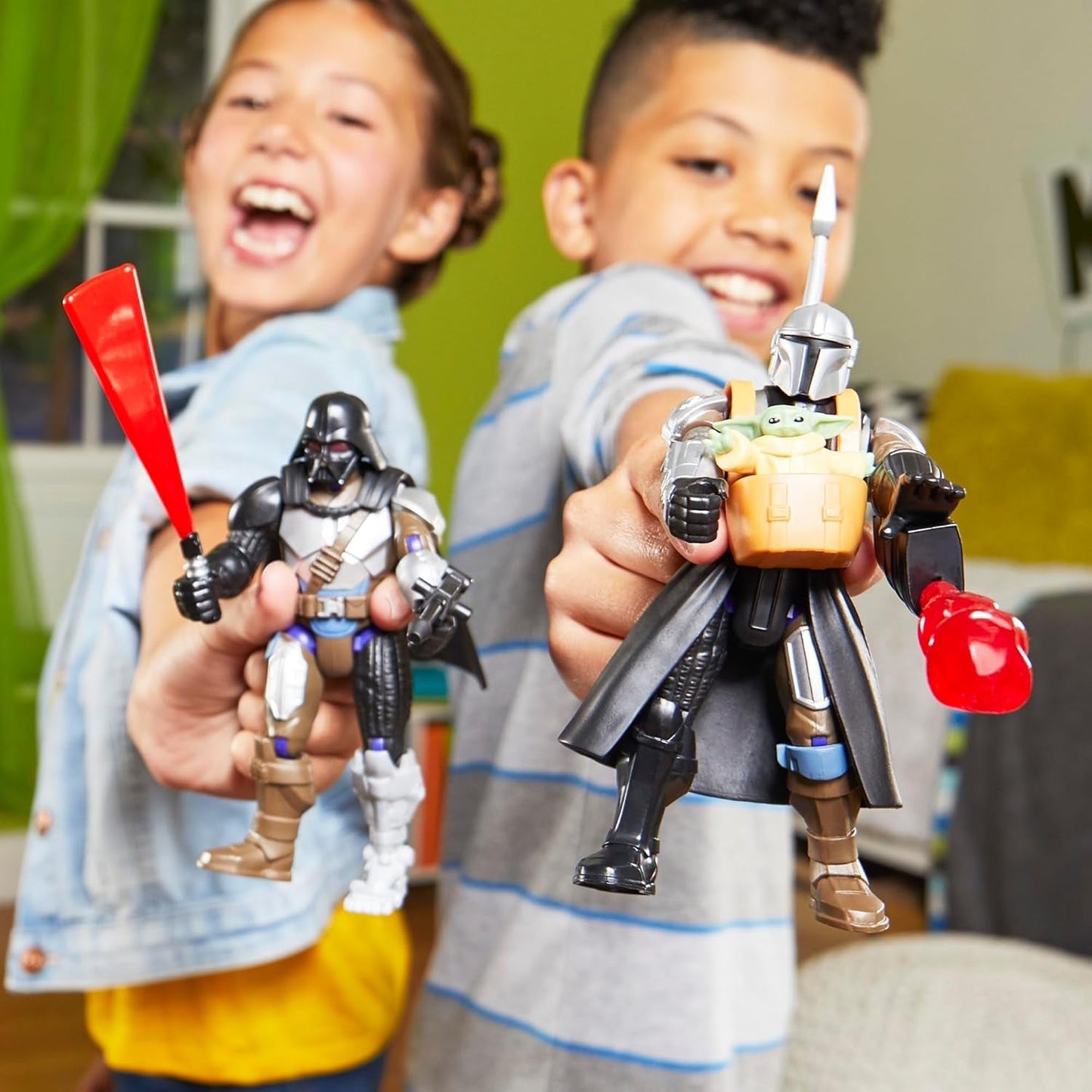 Star Wars Mixmashers Darth Vader Aanpasbare Mix-And-Match Deluxe actiefiguur en accessoires Actiefiguren Naty Shop