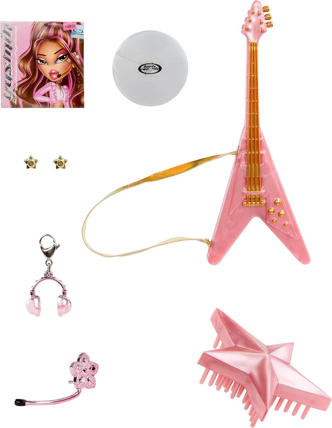 BRATZ Pop Starz Yasmin – Modepop met verzamelbare charme, outfit en muzikale accessoires