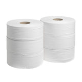 Scott Essential Jumbo Toiletrol 8501 - toiletpapier Jumbo Rol - 6 rollen X 1.053 vellen 2-laags toiletpapier (2.400 M totaal)